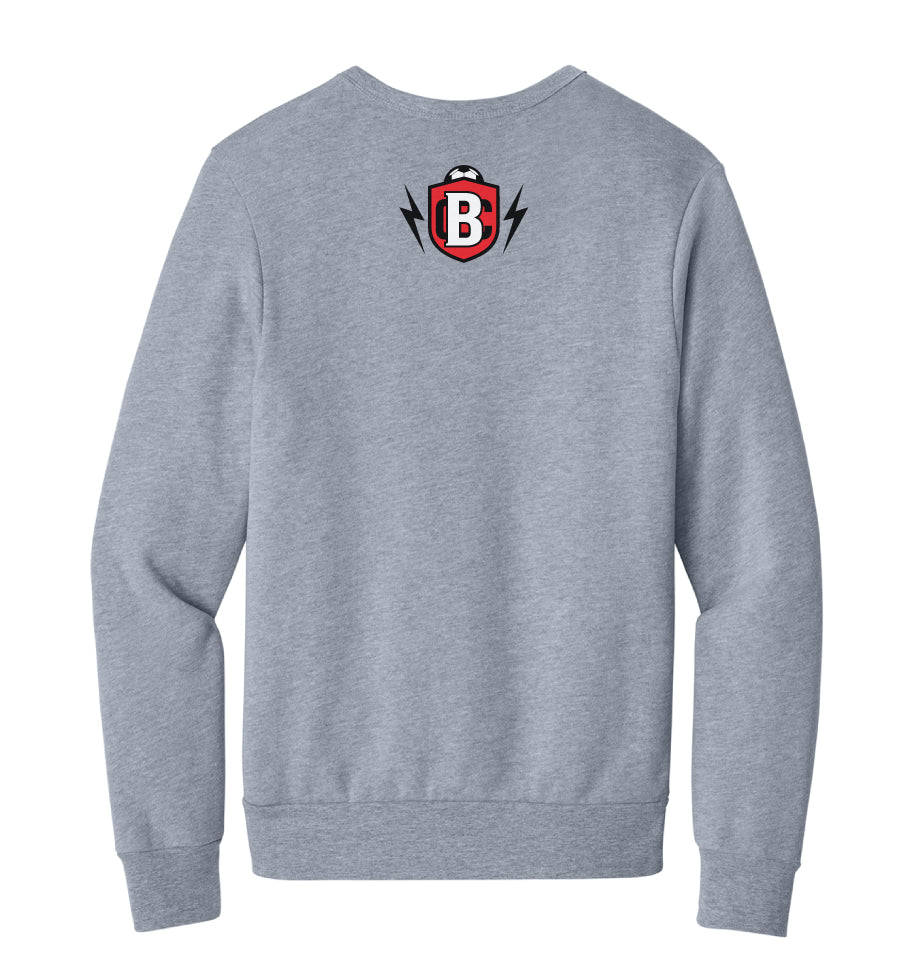 Bosse Cub Adult/Youth Long Sleeve Heather Grey T-Shirt