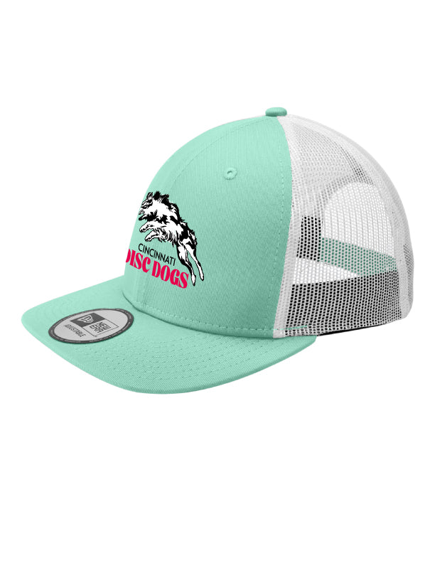 Cincinnati Disc Dogs Snapback Trucker Cap Mint Green