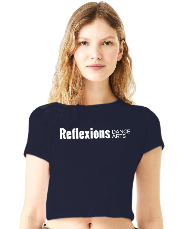 Reflexions Ladies Baby Doll Crop Printed