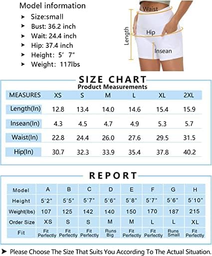 Reflexions Ladies Black High Waisted Yoga Shorts