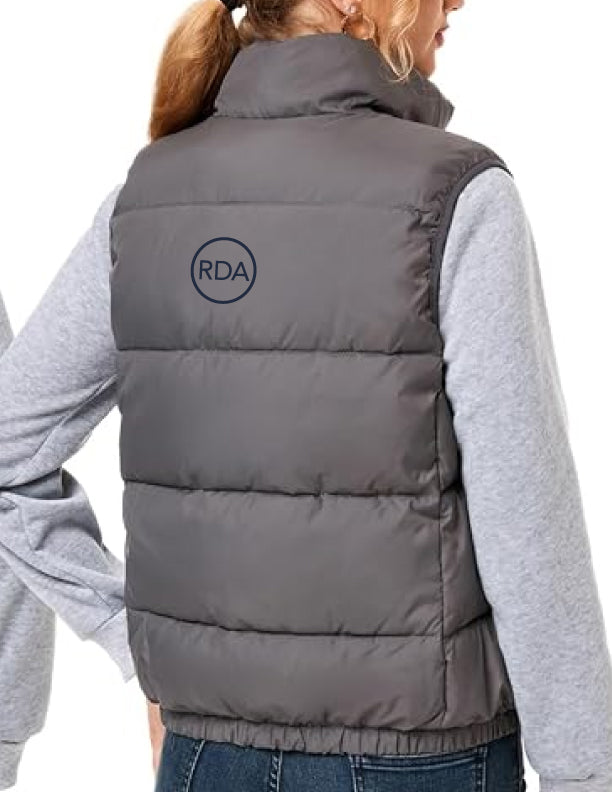 Reflexions Ladies Puffer Vest Dark Grey