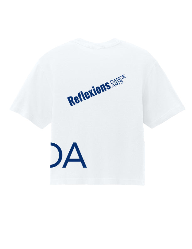 Reflexions RDA Low Ladies White Boxy T-Shirt