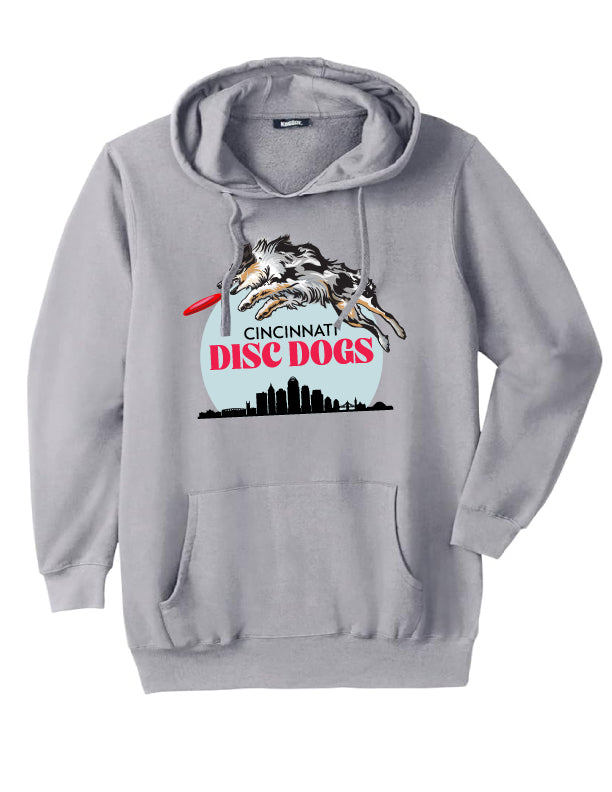 Cincinnati Disc Dogs Plus Size Big Hoodies (Various Colors)