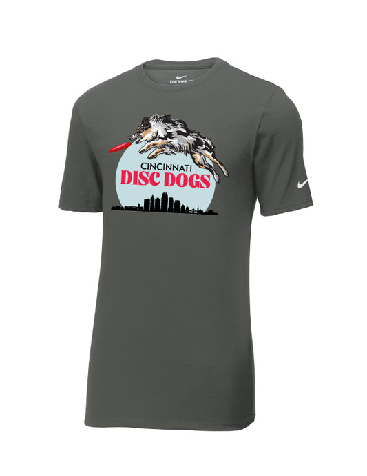 Cincinnati Disc Dogs Adult Nike Dri Fit Grey
