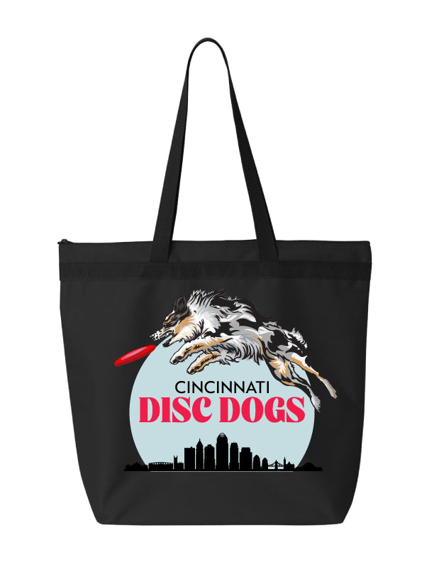 Cincinnati Disc Dogs Large Tote (Various Colors)