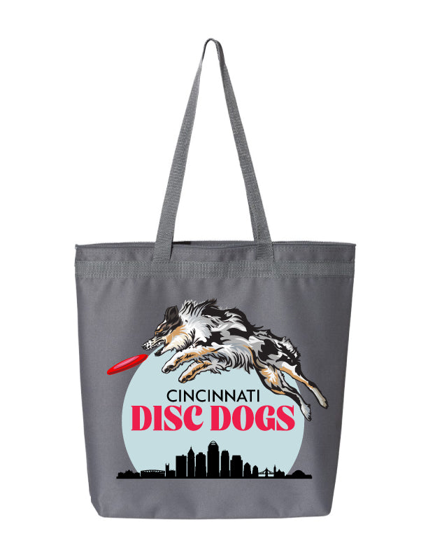Cincinnati Disc Dogs Large Tote (Various Colors)