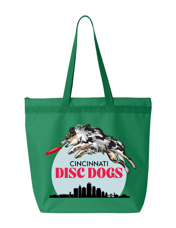 Cincinnati Disc Dogs Large Tote (Various Colors)