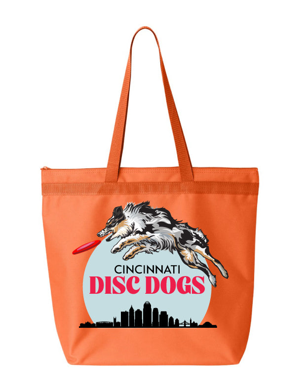 Cincinnati Disc Dogs Large Tote (Various Colors)