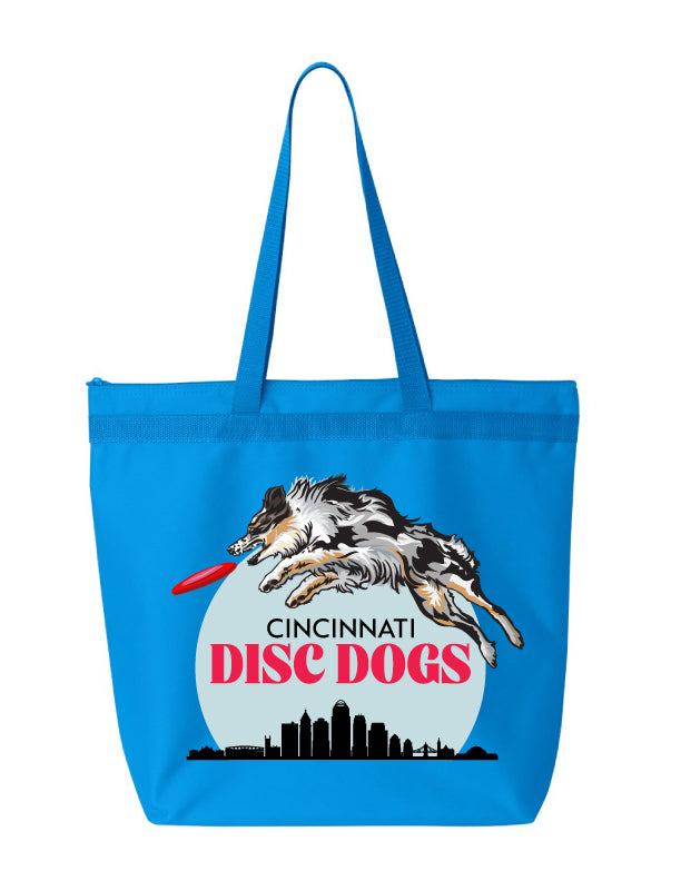 Cincinnati Disc Dogs Large Tote (Various Colors)