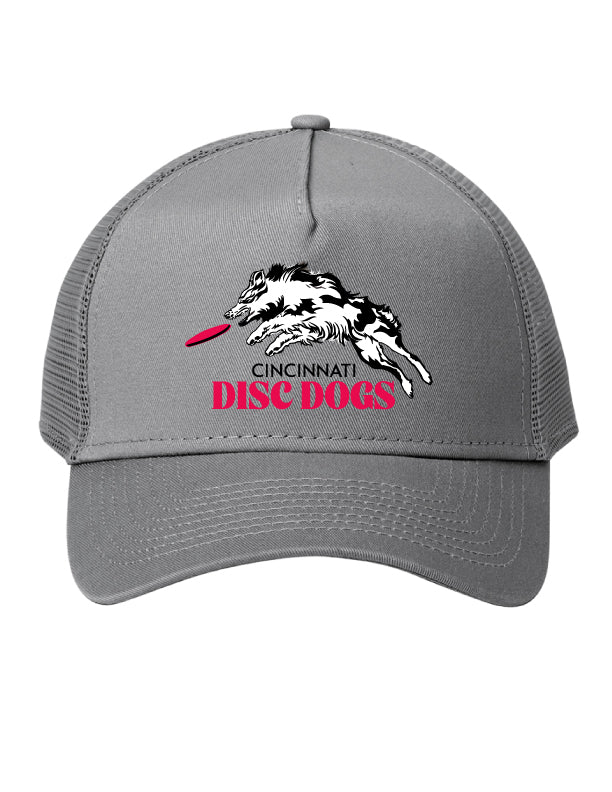 Cincinnati Disc Dogs Snapback Trucker Cap Grey
