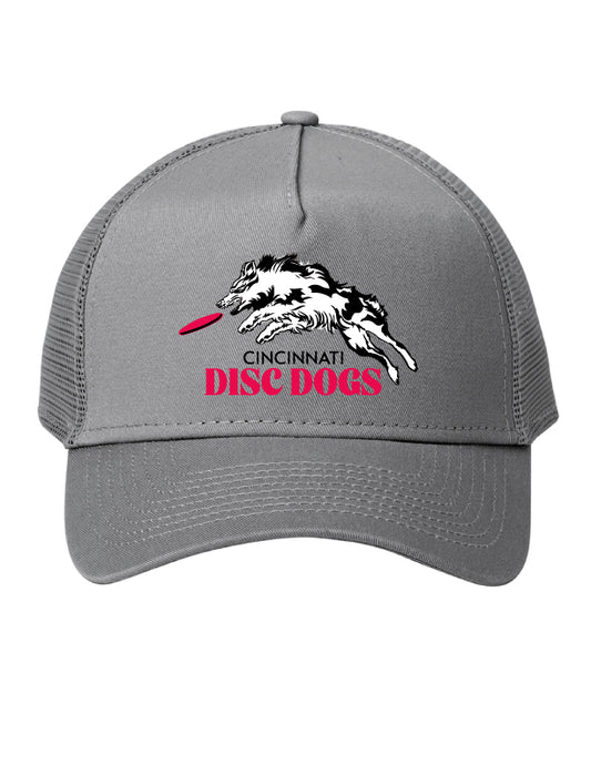 Cincinnati Disc Dogs Snapback Trucker Cap Grey