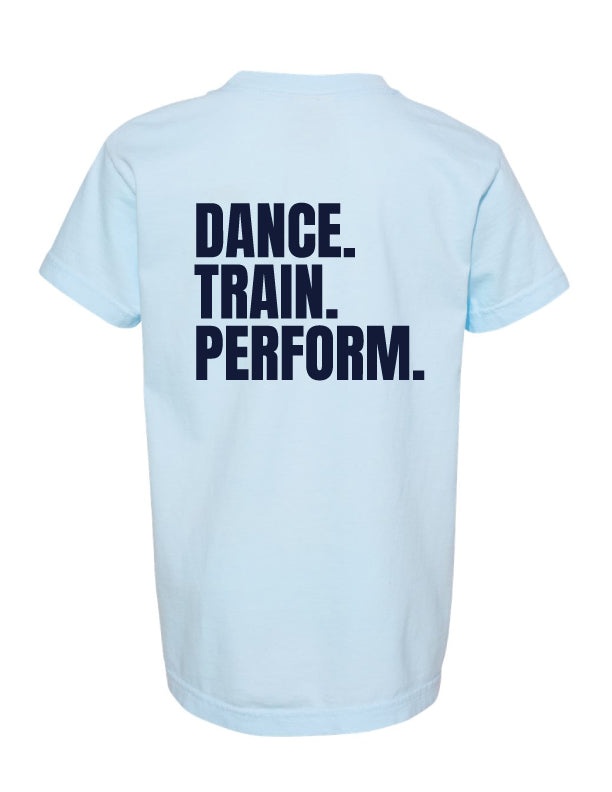 Reflexions EST 2000 Youth heavyweight garment dyed light blue T-Shirt