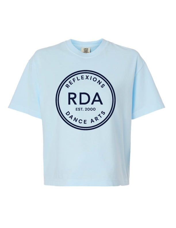 Reflexions EST 2000 Ladies Light Blue Boxy T-Shirt