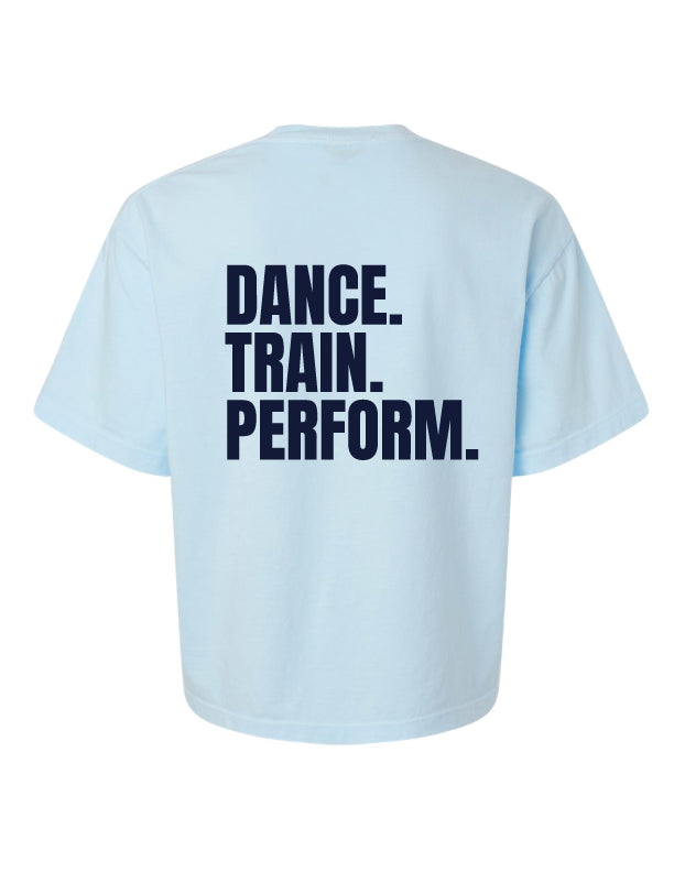 Reflexions EST 2000 Ladies Light Blue Boxy T-Shirt