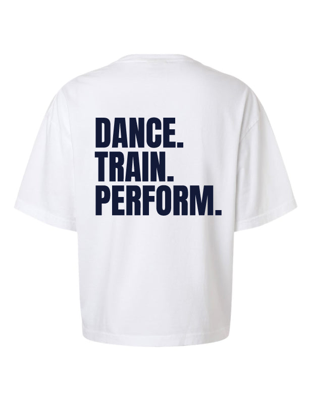 Reflexions EST 2000 Ladies White Boxy T-Shirt