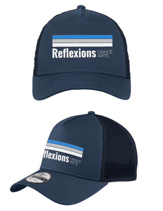 Reflexions RDA Navy Snapback Trucker Cap