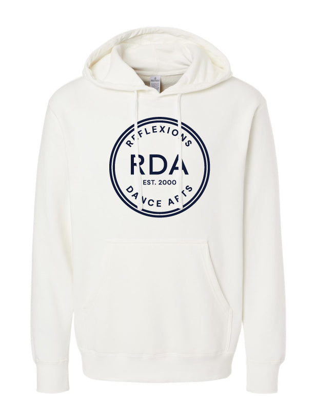 Reflexions EST 2000 pigment-dyed hoodie adult white