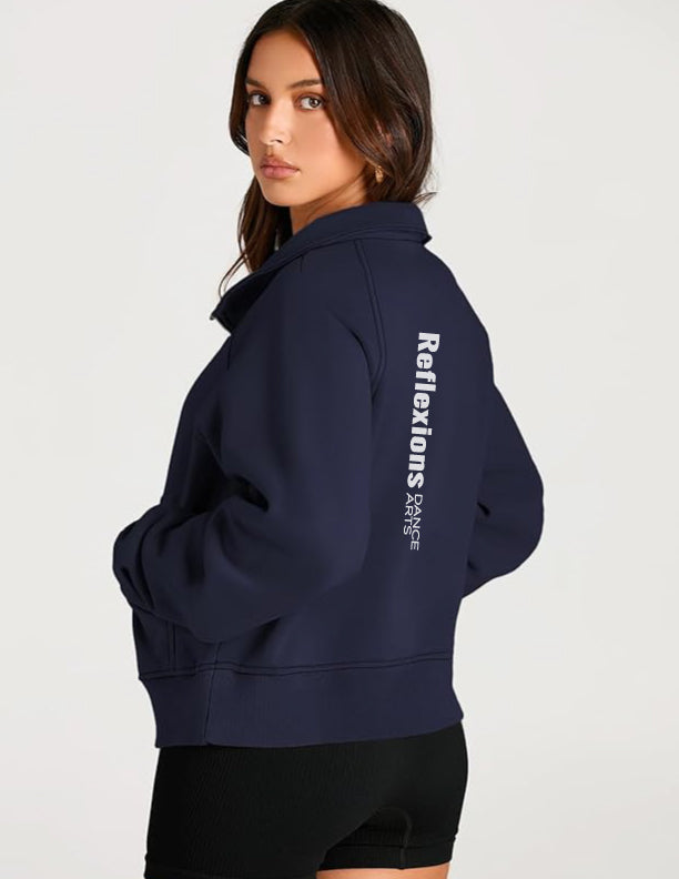 Reflexions ladies half zip pullover